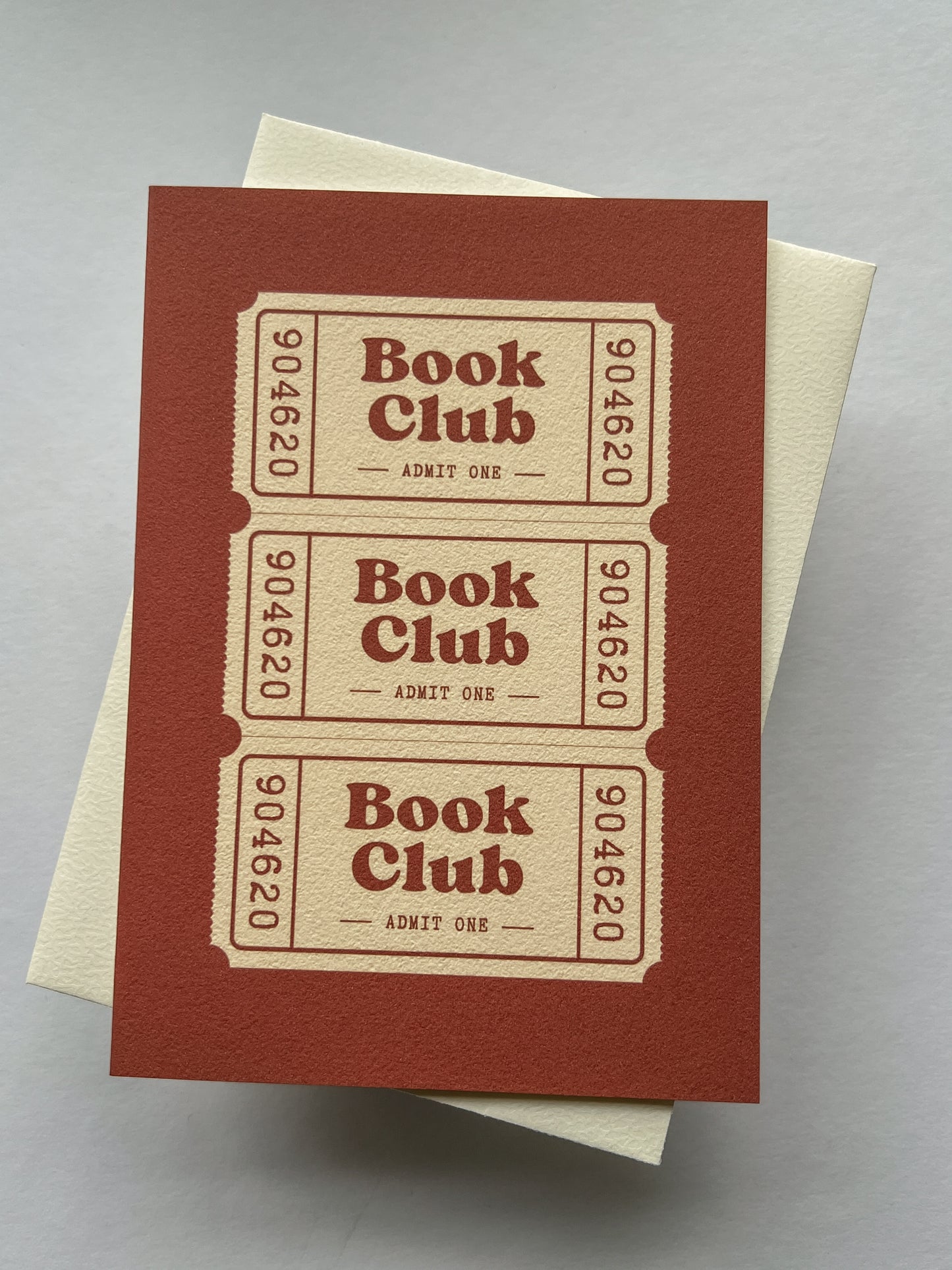 Kort Book Club Ticket