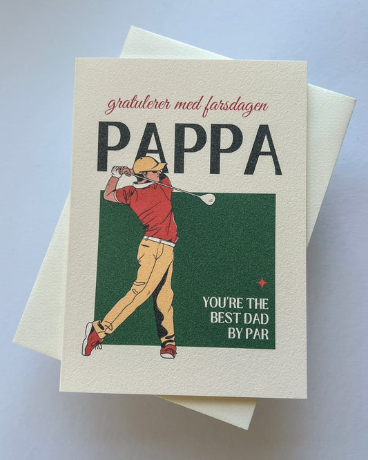 Kort Best Dad By Par