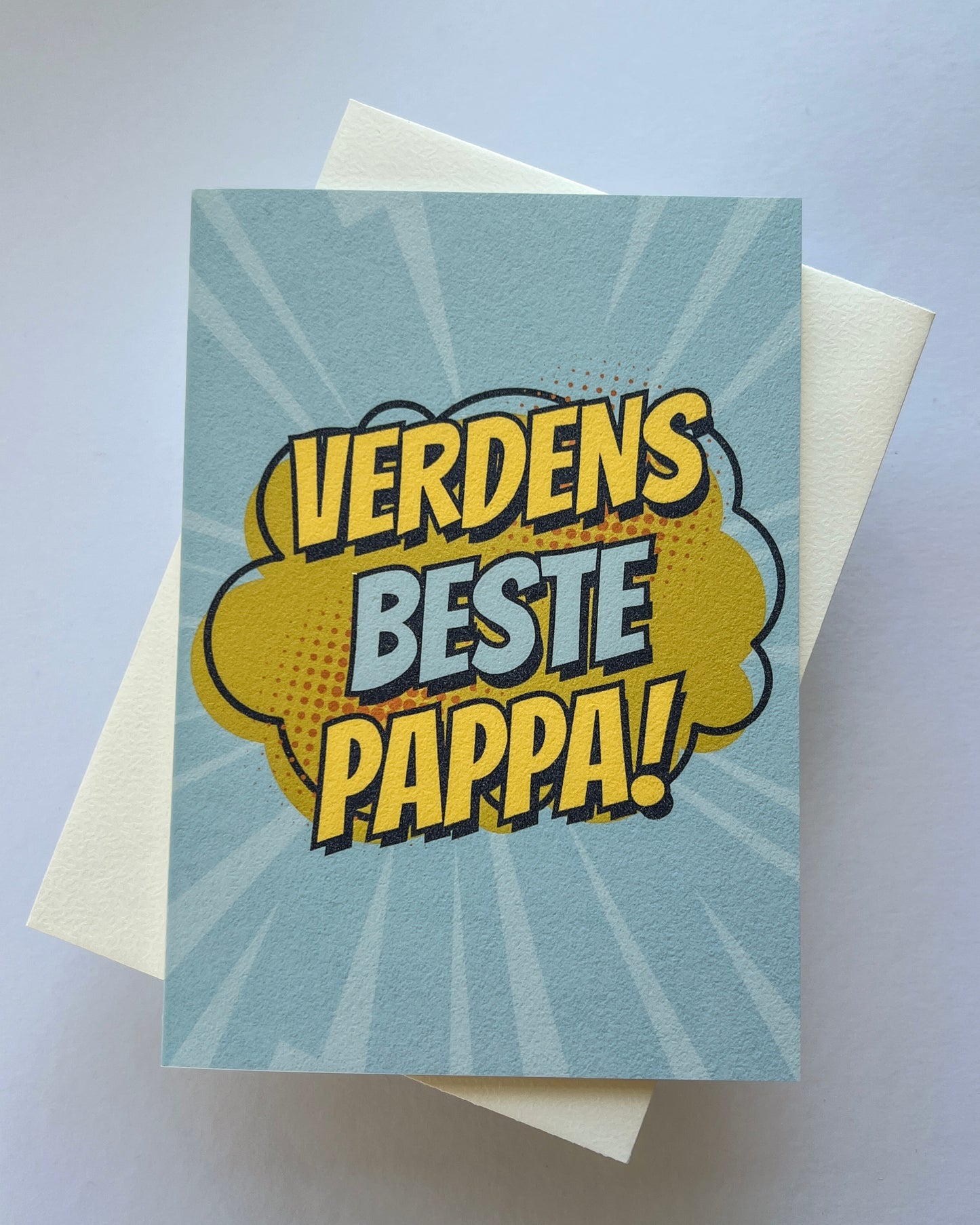 Kort Verdens Beste Pappa Comic